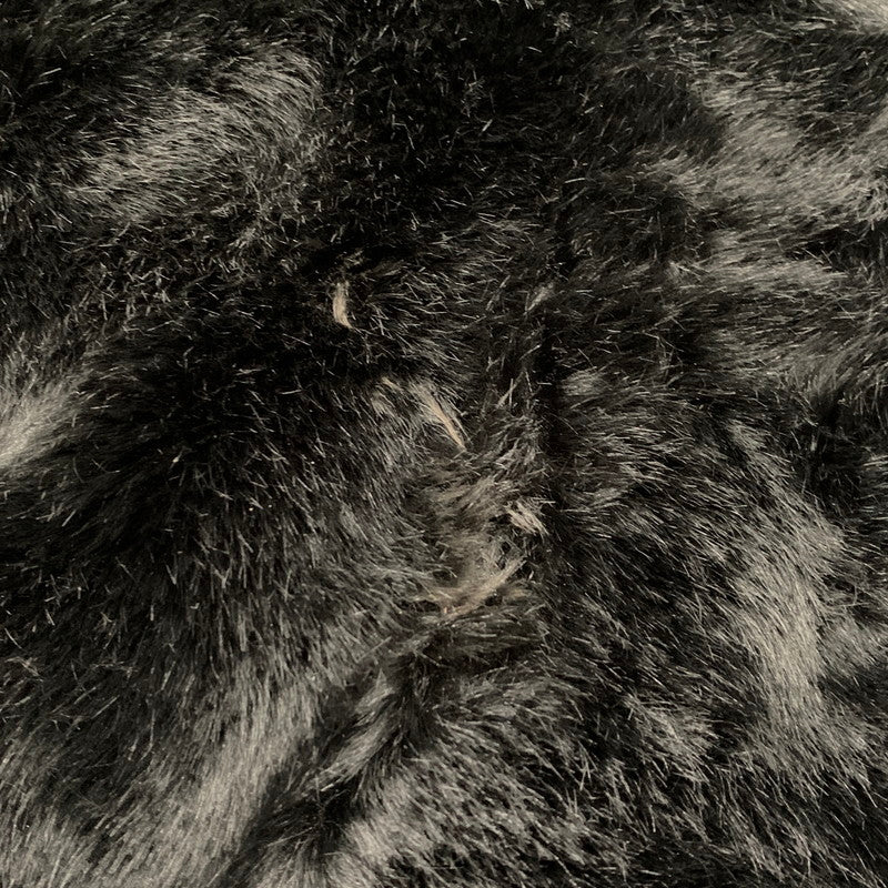 【中古品】【メンズ】 KARL KANI カールカナイ 33K1619 ACRYLIC FUR FULL ZIP JACKET アクリルファー フルジップ ジャケット アウター 142-260314-kh-08-izu サイズ：L カラー：ブラック 万代Net店