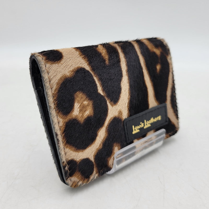 【中古品】【メンズ/レディース】 TYPE-A CARD CASE LEOPARD カードケース レオパード 200-260314-as-06-izu カラー：マルチカラー 万代Net店