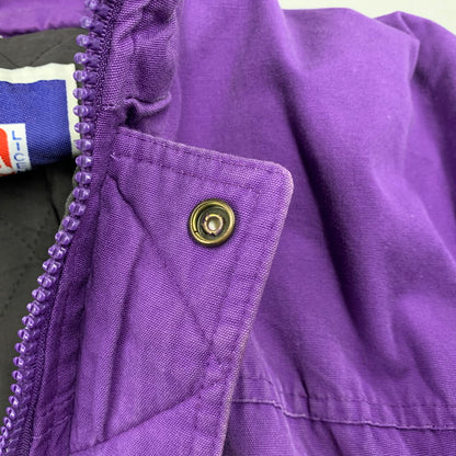 【現状渡し品】【メンズ】 COMPETITOR コンペティター × NBA エヌビーエー PHOENIX SUNS QUILTING LINER PADDED JACKET フェニックスサンズ キルティング ライナー パテッド ジャケット アウター 146-260314-kh-07-izu サイズ：L カラー：パープル 万代Net店