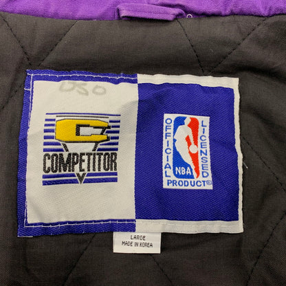 【現状渡し品】【メンズ】 COMPETITOR コンペティター × NBA エヌビーエー PHOENIX SUNS QUILTING LINER PADDED JACKET フェニックスサンズ キルティング ライナー パテッド ジャケット アウター 146-260314-kh-07-izu サイズ：L カラー：パープル 万代Net店