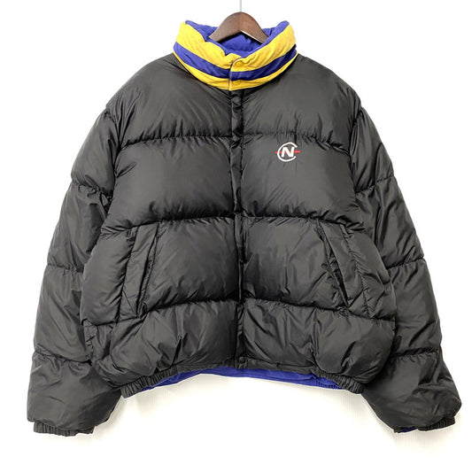 【中古品】【メンズ】 NAUTICA COMPETITION ノーティカ コンペティション REVERSIBLE DOWN JACKET リバーシブル ダウンジャケット 146-260315-as-08-izu サイズ：XXL カラー：ブラック/ネイビー×イエロー 万代Net店