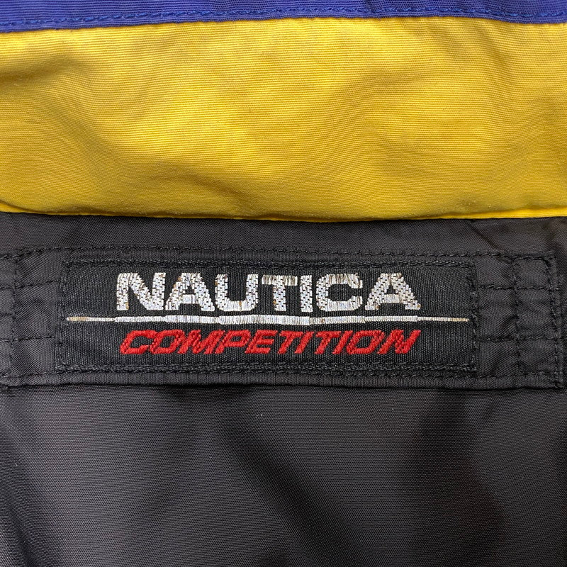 【中古品】【メンズ】 NAUTICA COMPETITION ノーティカ コンペティション REVERSIBLE DOWN JACKET リバーシブル ダウンジャケット 146-260315-as-08-izu サイズ：XXL カラー：ブラック/ネイビー×イエロー 万代Net店