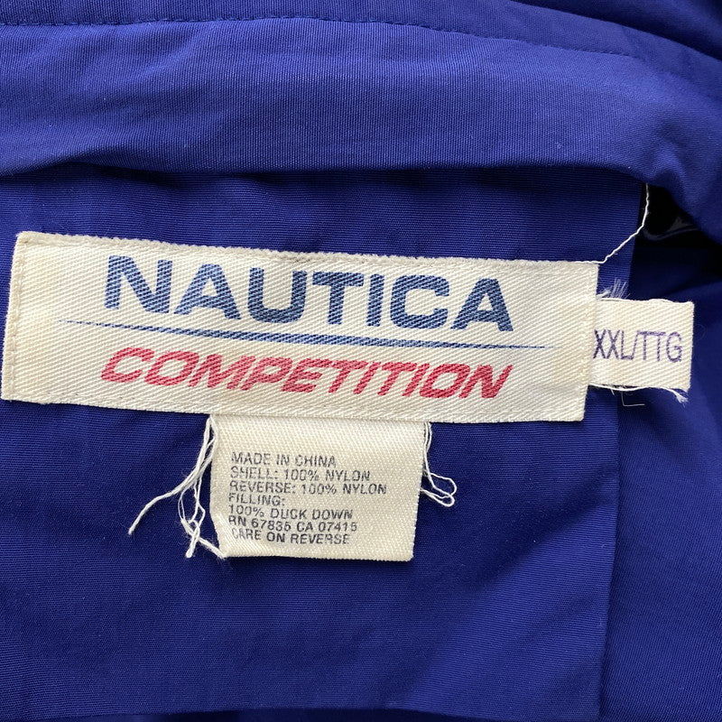 【中古品】【メンズ】 NAUTICA COMPETITION ノーティカ コンペティション REVERSIBLE DOWN JACKET リバーシブル ダウンジャケット 146-260315-as-08-izu サイズ：XXL カラー：ブラック/ネイビー×イエロー 万代Net店