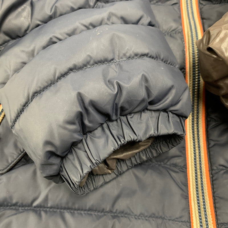 【中古品】【メンズ】 ACERIONE DOWN JACKET アチェリオネ ダウンジャケット アウター 141-260314-kh-06-izu サイズ：50 カラー：ネイビー 万代Net店