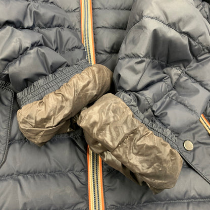 【中古品】【メンズ】 ACERIONE DOWN JACKET アチェリオネ ダウンジャケット アウター 141-260314-kh-06-izu サイズ：50 カラー：ネイビー 万代Net店