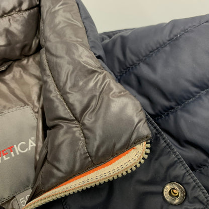 【中古品】【メンズ】 ACERIONE DOWN JACKET アチェリオネ ダウンジャケット アウター 141-260314-kh-06-izu サイズ：50 カラー：ネイビー 万代Net店