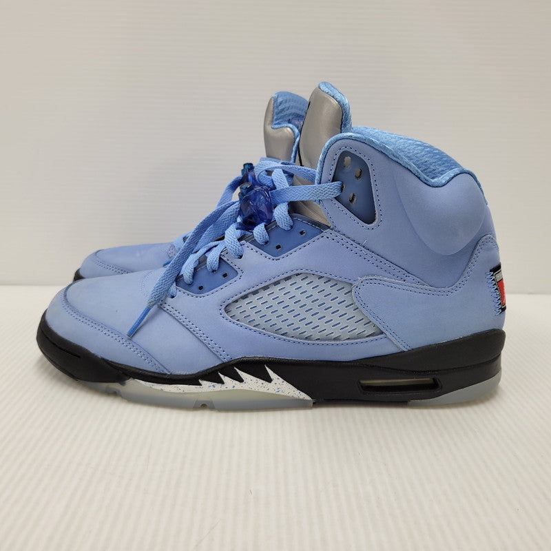 【中古品】【メンズ】 NIKE ナイキ AIR JORDAN 5 RETRO SE DV1310-401 エア ジョーダン 5 レトロ SE スニーカー シューズ 靴 160-260314-as-03-izu サイズ：29cm カラー：UNIVERSITY BLUE/BLACK-WHITE 万代Net店