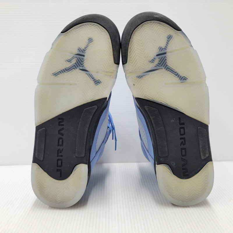 【中古品】【メンズ】 NIKE ナイキ AIR JORDAN 5 RETRO SE DV1310-401 エア ジョーダン 5 レトロ SE スニーカー シューズ 靴 160-260314-as-03-izu サイズ：29cm カラー：UNIVERSITY BLUE/BLACK-WHITE 万代Net店