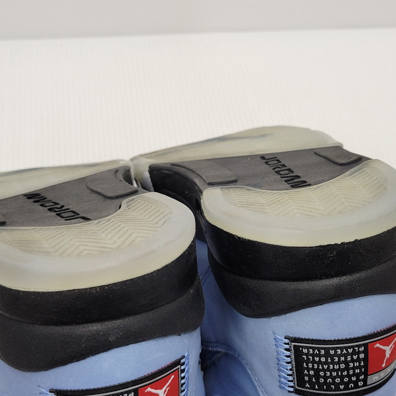 【中古品】【メンズ】 NIKE ナイキ AIR JORDAN 5 RETRO SE DV1310-401 エア ジョーダン 5 レトロ SE スニーカー シューズ 靴 160-260314-as-03-izu サイズ：29cm カラー：UNIVERSITY BLUE/BLACK-WHITE 万代Net店