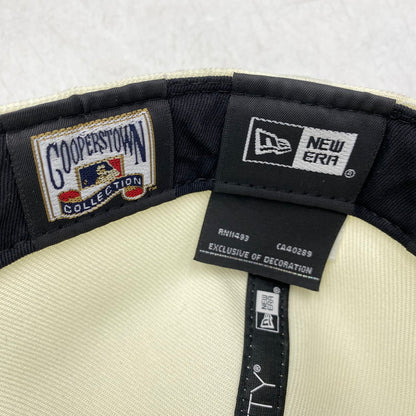 【中古品】【メンズ/レディース】 59FIFTY SEATTLE MARINERS シアトル・マリナーズ 帽子 キャップ 185-260318-tt-03-izu サイズ：7 3/4 (61.5cm) カラー：アイボリー×ピンク 万代Net店