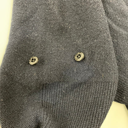 【現状渡し品】【メンズ】 STONE ISLAND ストーンアイランド 5315546C6 164 SHAWL COLLAR KNIT SWEATER ショールカラー ニット セーター トップス 141-260715-kh-08-izu サイズ：M カラー：ネイビー 万代Net店