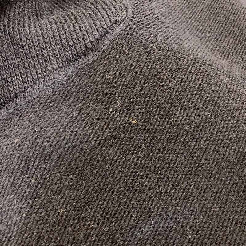 【現状渡し品】【メンズ】 STONE ISLAND ストーンアイランド 5315546C6 164 SHAWL COLLAR KNIT SWEATER ショールカラー ニット セーター トップス 141-260715-kh-08-izu サイズ：M カラー：ネイビー 万代Net店