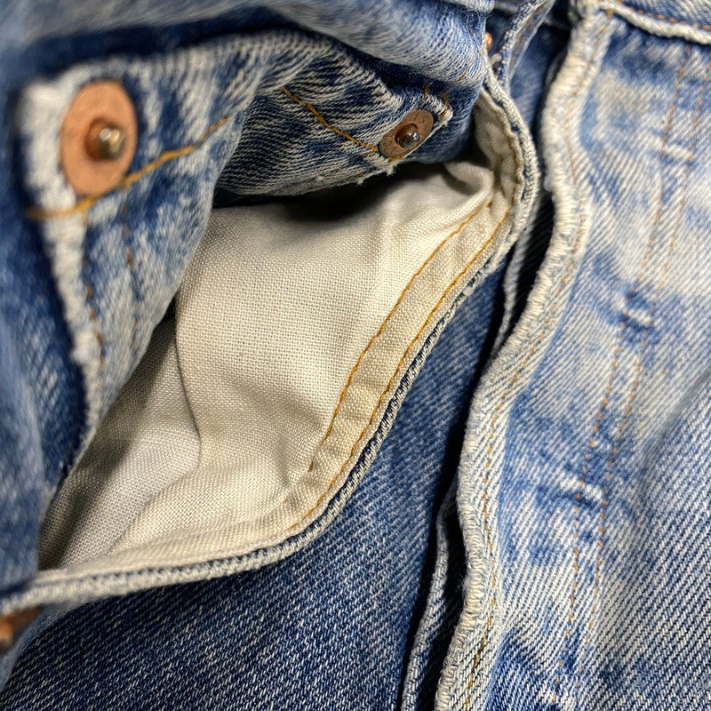 【現状渡し品】【メンズ】 SUNNY SIDE UP サニーサイドアップ 再構築 DAMAGE DENIM PANTS ダメージ デニムパンツ ボトムス 151-260319-kh-04-izu カラー：インディゴ 万代Net店