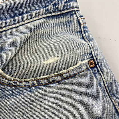 【現状渡し品】【メンズ】 SUNNY SIDE UP サニーサイドアップ 再構築 DAMAGE DENIM PANTS ダメージ デニムパンツ ボトムス 151-260319-kh-04-izu カラー：インディゴ 万代Net店