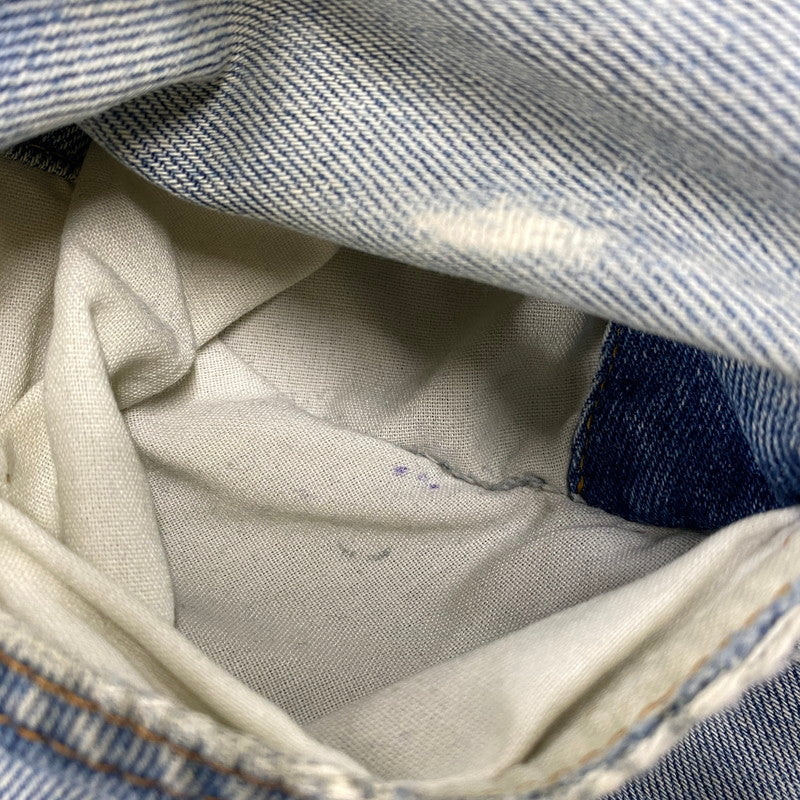 【現状渡し品】【メンズ】 SUNNY SIDE UP サニーサイドアップ 再構築 DAMAGE DENIM PANTS ダメージ デニムパンツ ボトムス 151-260319-kh-04-izu カラー：インディゴ 万代Net店