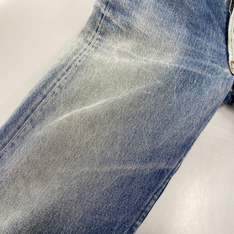 【現状渡し品】【メンズ】 SUNNY SIDE UP サニーサイドアップ 再構築 DAMAGE DENIM PANTS ダメージ デニムパンツ ボトムス 151-260319-kh-04-izu カラー：インディゴ 万代Net店