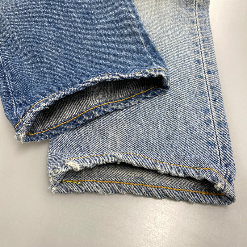 【現状渡し品】【メンズ】 SUNNY SIDE UP サニーサイドアップ 再構築 DAMAGE DENIM PANTS ダメージ デニムパンツ ボトムス 151-260319-kh-04-izu カラー：インディゴ 万代Net店