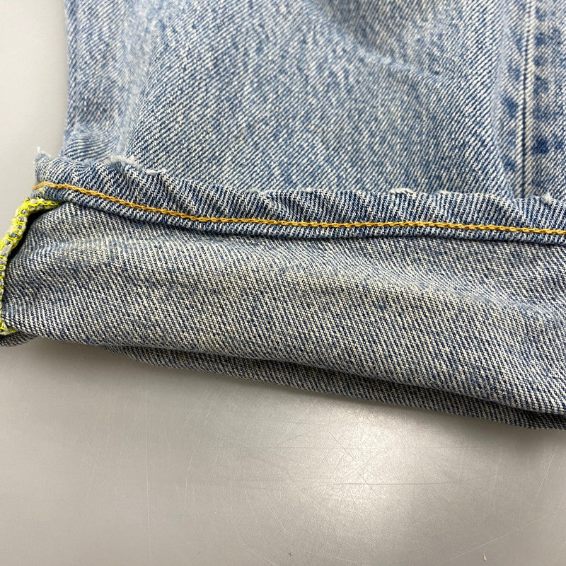 【現状渡し品】【メンズ】 SUNNY SIDE UP サニーサイドアップ 再構築 DAMAGE DENIM PANTS ダメージ デニムパンツ ボトムス 151-260319-kh-04-izu カラー：インディゴ 万代Net店