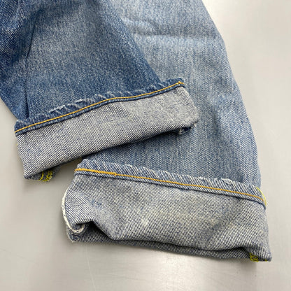 【現状渡し品】【メンズ】 SUNNY SIDE UP サニーサイドアップ 再構築 DAMAGE DENIM PANTS ダメージ デニムパンツ ボトムス 151-260319-kh-04-izu カラー：インディゴ 万代Net店