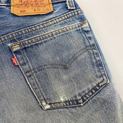 【現状渡し品】【メンズ】 SUNNY SIDE UP サニーサイドアップ 再構築 DAMAGE DENIM PANTS ダメージ デニムパンツ ボトムス 151-260319-kh-04-izu カラー：インディゴ 万代Net店