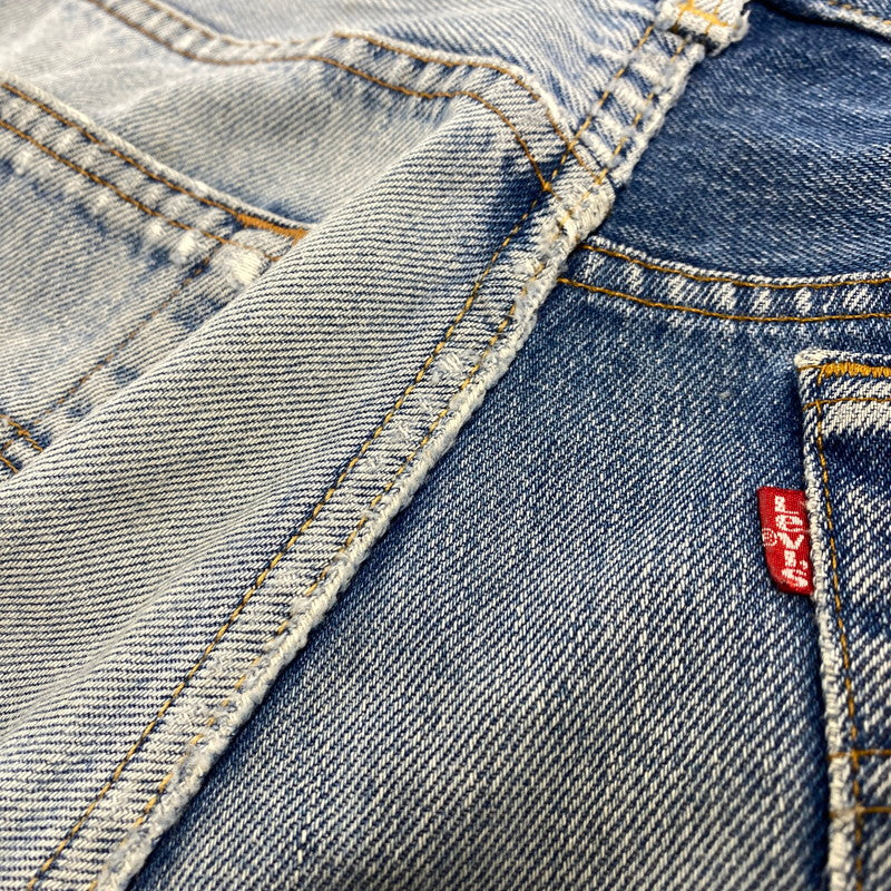 【現状渡し品】【メンズ】 SUNNY SIDE UP サニーサイドアップ 再構築 DAMAGE DENIM PANTS ダメージ デニムパンツ ボトムス 151-260319-kh-04-izu カラー：インディゴ 万代Net店