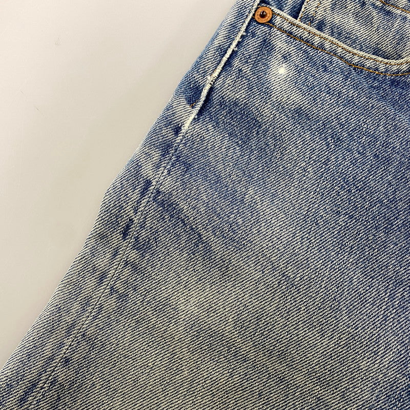 【現状渡し品】【メンズ】 SUNNY SIDE UP サニーサイドアップ 再構築 DAMAGE DENIM PANTS ダメージ デニムパンツ ボトムス 151-260319-kh-04-izu カラー：インディゴ 万代Net店