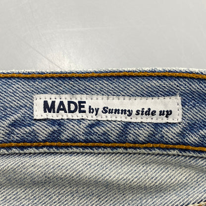 【現状渡し品】【メンズ】 SUNNY SIDE UP サニーサイドアップ 再構築 DAMAGE DENIM PANTS ダメージ デニムパンツ ボトムス 151-260319-kh-04-izu カラー：インディゴ 万代Net店