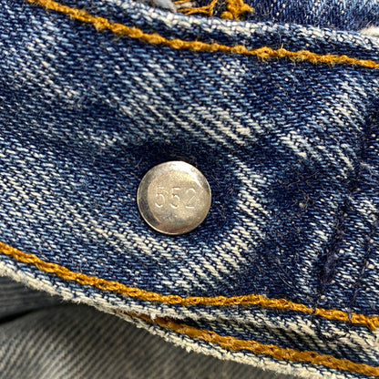 【現状渡し品】【メンズ】 SUNNY SIDE UP サニーサイドアップ 再構築 DAMAGE DENIM PANTS ダメージ デニムパンツ ボトムス 151-260319-kh-04-izu カラー：インディゴ 万代Net店