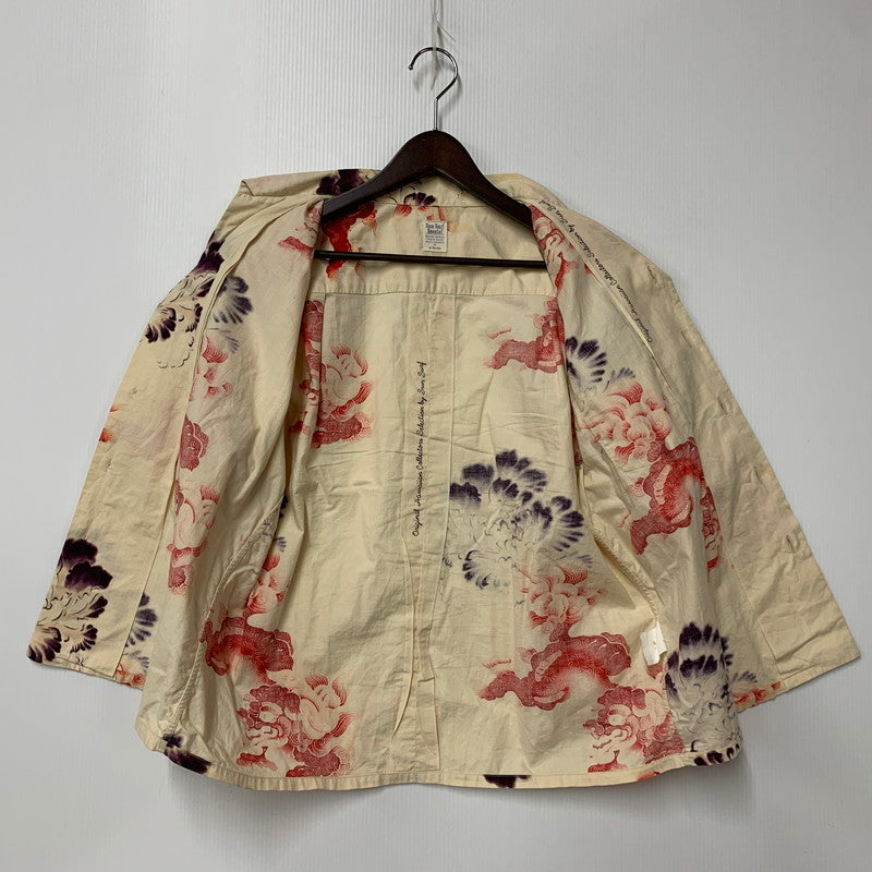 【中古品】【メンズ】 SPECIAL EDITION スペシャルエディション 唐獅子牡丹 KARAJISHI BOTAN SS SHIRT ショートスリーブ シャツ トップス 145-260314-kh-02-izu カラー：ベージュ系 万代Net店