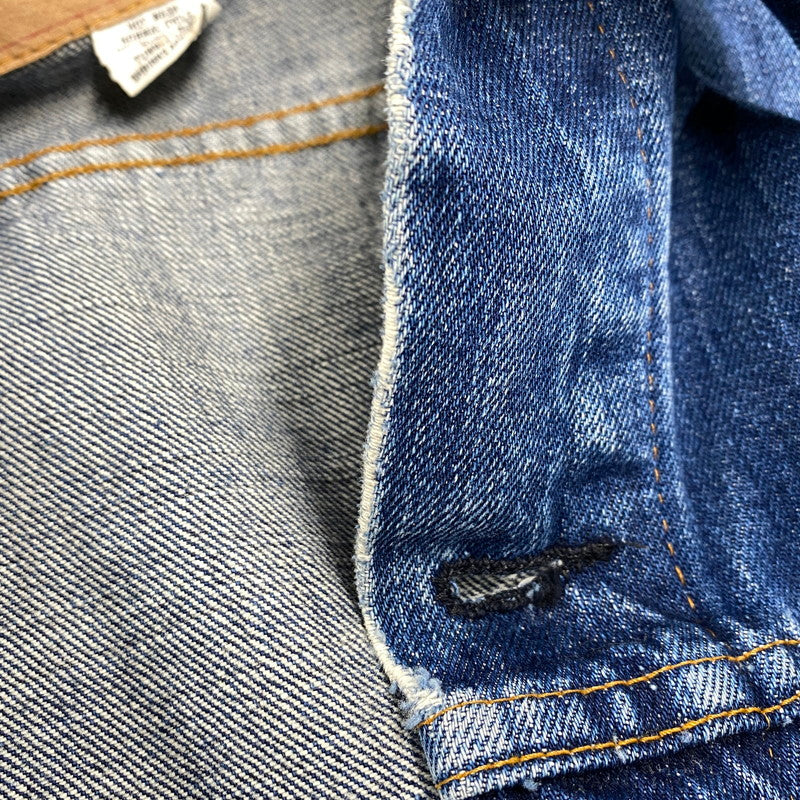 【中古品】【メンズ】 SMALL-E 4TH DENIM JACKET デニムジャケット 刻印529 不均等V ケアタグ アウター 146-260315-as-05-izu カラー：インディゴ 万代Net店