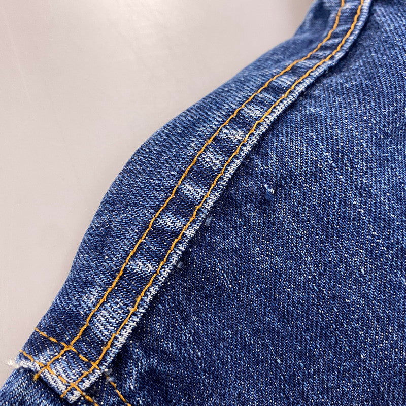 【中古品】【メンズ】 SMALL-E 4TH DENIM JACKET デニムジャケット 刻印529 不均等V ケアタグ アウター 146-260315-as-05-izu カラー：インディゴ 万代Net店