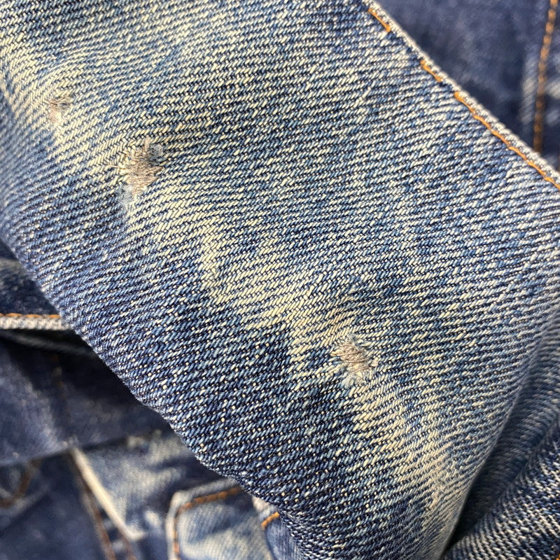 【中古品】【メンズ】 SMALL-E 4TH DENIM JACKET デニムジャケット 刻印529 不均等V ケアタグ アウター 146-260315-as-05-izu カラー：インディゴ 万代Net店