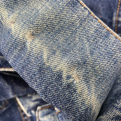 【中古品】【メンズ】 SMALL-E 4TH DENIM JACKET デニムジャケット 刻印529 不均等V ケアタグ アウター 146-260315-as-05-izu カラー：インディゴ 万代Net店
