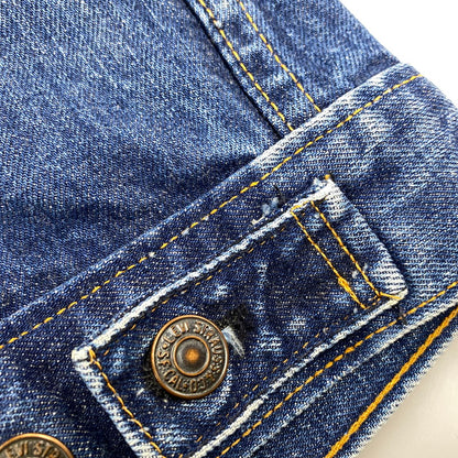 【中古品】【メンズ】 SMALL-E 4TH DENIM JACKET デニムジャケット 刻印529 不均等V ケアタグ アウター 146-260315-as-05-izu カラー：インディゴ 万代Net店
