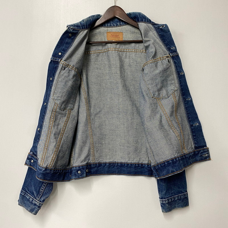 【中古品】【メンズ】 SMALL-E 4TH DENIM JACKET デニムジャケット 刻印529 不均等V ケアタグ アウター 146-260315-as-05-izu カラー：インディゴ 万代Net店
