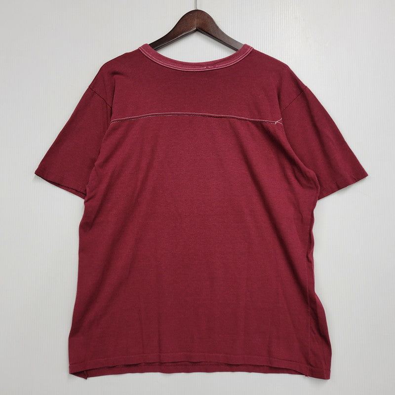 【中古品】【メンズ】 CHALK LINE チョークライン BAKER GATORS POCKET S/S TEE ポケット 半袖Tシャツ 146-260801-as-25-izu サイズ：XL カラー：レッド系 万代Net店