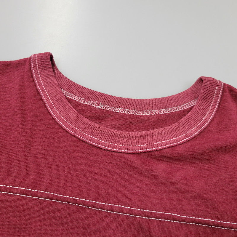 【中古品】【メンズ】 CHALK LINE チョークライン BAKER GATORS POCKET S/S TEE ポケット 半袖Tシャツ 146-260801-as-25-izu サイズ：XL カラー：レッド系 万代Net店