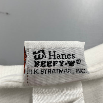 【中古品】【メンズ】 HARLEY DAVIDSON ハーレーダビッドソン LAS VEGAS SPADE BLUE FIRE PRINT S/S TEE c2010 プリント Tシャツ 半袖 白タグ USA製 146-260315-as-06-izu サイズ：L カラー：ホワイト 万代Net店