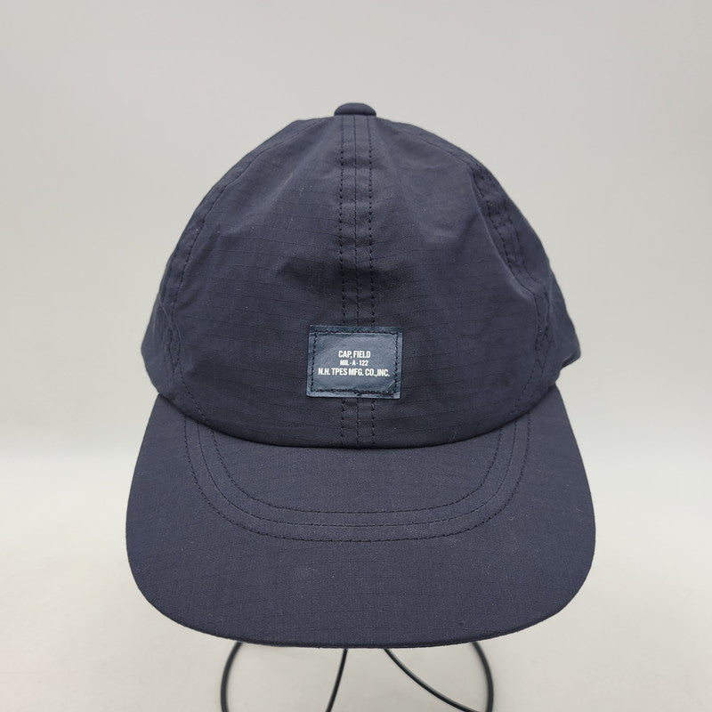 【中古品】【メンズ/レディース】 9252-AC01 PIECES FIELD CAP ピース フィールド キャップ 帽子 185-260315-kh-02-izu サイズ：F カラー：ネイビー 万代Net店
