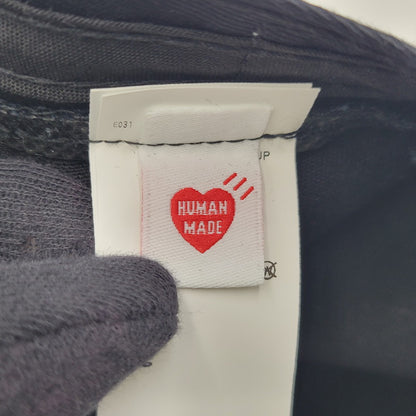 【中古品】【メンズ/レディース】 HUMAN MADE ヒューマンメード × UNDERCOVER アンダーカバー UC2E9H04 6PANEL TWILL CAP 6パネル ツイル キャップ 帽子 185-260315-kh-01-izu サイズ：F カラー：ブラック 万代Net店