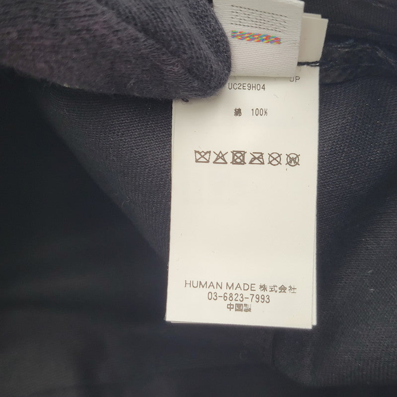【中古品】【メンズ/レディース】 HUMAN MADE ヒューマンメード × UNDERCOVER アンダーカバー UC2E9H04 6PANEL TWILL CAP 6パネル ツイル キャップ 帽子 185-260315-kh-01-izu サイズ：F カラー：ブラック 万代Net店