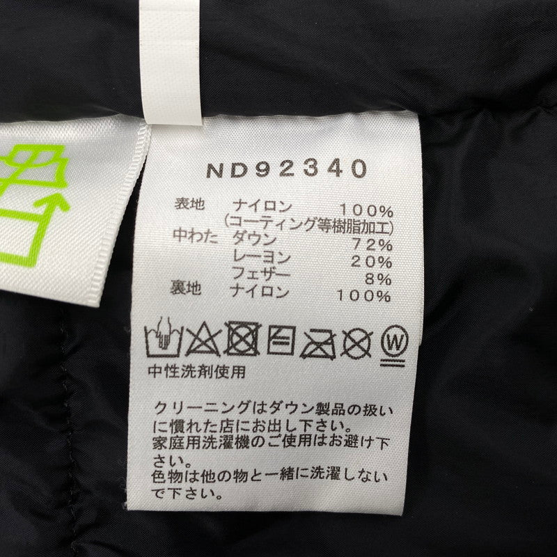 【中古品】【メンズ】 THE NORTH FACE ザ・ノースフェイス BALTRO LIGHT JACKET ND92340 バルトロ ライト ジャケット ダウン アウター 144-260315-as-10-izu サイズ：L カラー：ブラック 万代Net店
