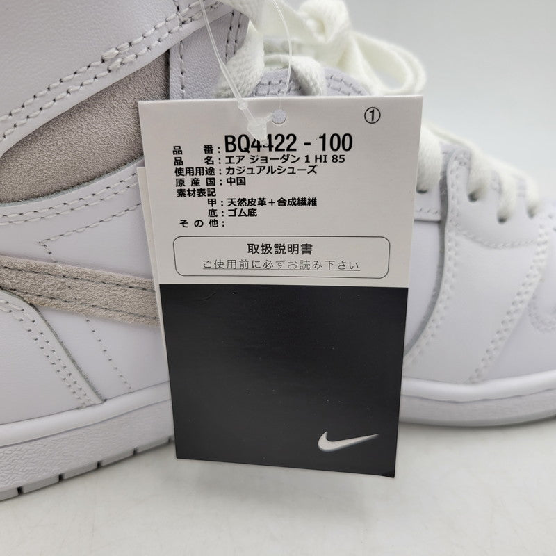 【中古美品】【メンズ】 BQ4422-100 AIR JORDAN 1 HIGH 85 エア ジョーダン 1 ハイ スニーカー 靴 160-260315-kh-07-izu サイズ：29 カラー：NEUTRAL GREY 万代Net店