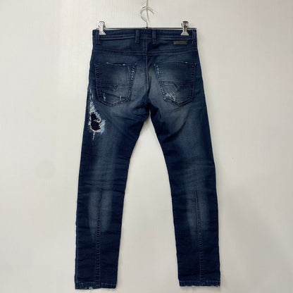 【現状渡し品】【メンズ】 069CU KROOLEY-CB DAMAGE JOGG JEANS ダメージ ジョグ ジーンズ ボトムス 152-260319-yn-04-izu サイズ：28 カラー：インディゴ 万代Net店