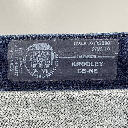 【現状渡し品】【メンズ】 069CU KROOLEY-CB DAMAGE JOGG JEANS ダメージ ジョグ ジーンズ ボトムス 152-260319-yn-04-izu サイズ：28 カラー：インディゴ 万代Net店