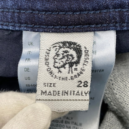 【現状渡し品】【メンズ】 069CU KROOLEY-CB DAMAGE JOGG JEANS ダメージ ジョグ ジーンズ ボトムス 152-260319-yn-04-izu サイズ：28 カラー：インディゴ 万代Net店
