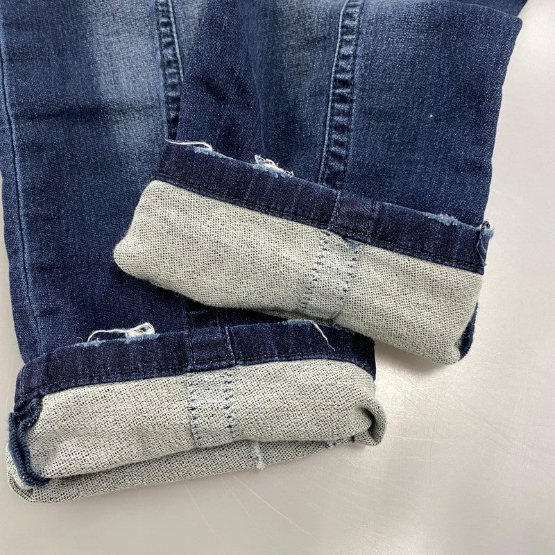 【現状渡し品】【メンズ】 069CU KROOLEY-CB DAMAGE JOGG JEANS ダメージ ジョグ ジーンズ ボトムス 152-260319-yn-04-izu サイズ：28 カラー：インディゴ 万代Net店