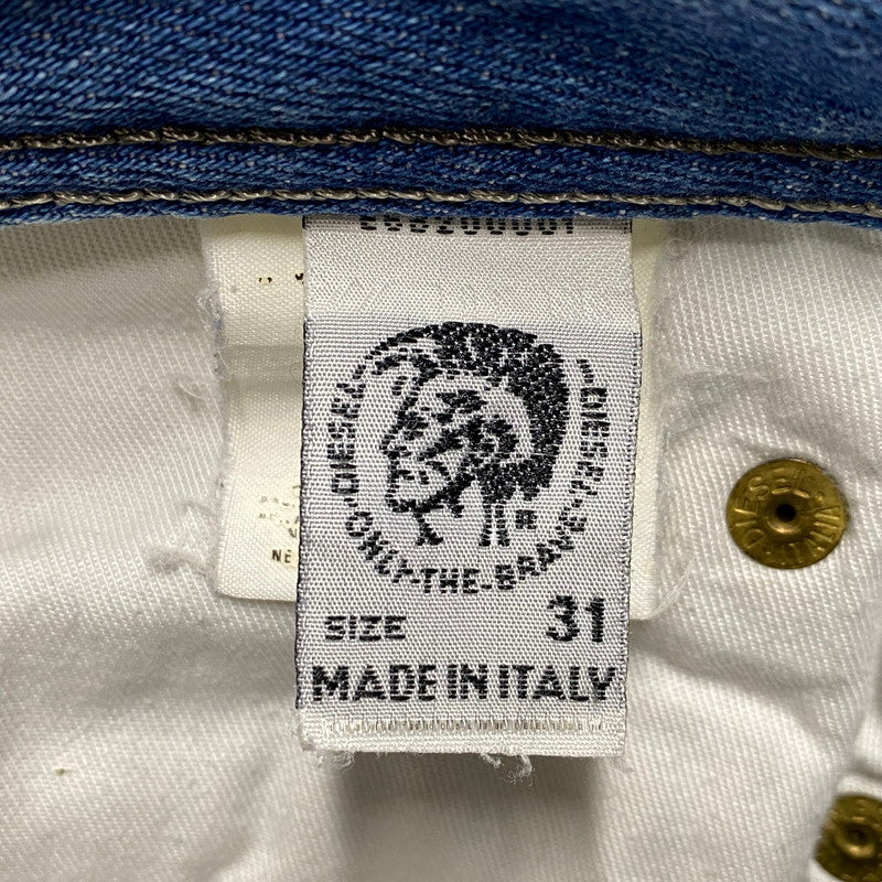 【中古品】【メンズ】 BUTTON FLY DAMAGE FLARE DENIM PANTS ボタン フライ ダメージ フレア デニム パンツ ボトムス 152-260319-yn-03-izu サイズ：31 カラー：インディゴ 万代Net店