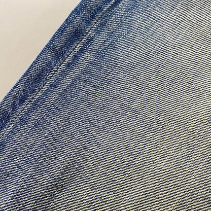 【中古品】【メンズ】 BUTTON FLY DAMAGE FLARE DENIM PANTS ボタン フライ ダメージ フレア デニム パンツ ボトムス 152-260319-yn-03-izu サイズ：31 カラー：インディゴ 万代Net店