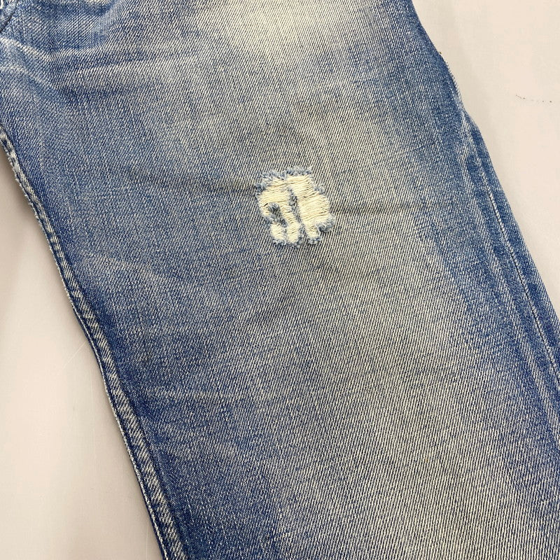 【中古品】【メンズ】 BUTTON FLY DAMAGE FLARE DENIM PANTS ボタン フライ ダメージ フレア デニム パンツ ボトムス 152-260319-yn-03-izu サイズ：31 カラー：インディゴ 万代Net店